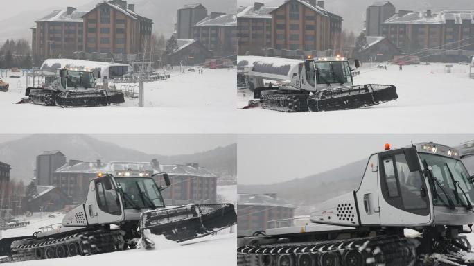 滑雪场滑雪（未剪辑）