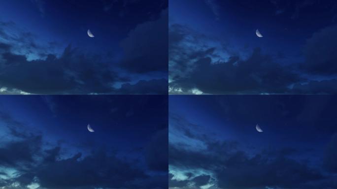 月色乌云