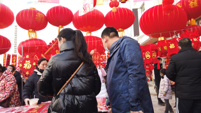 春节年味视频素材