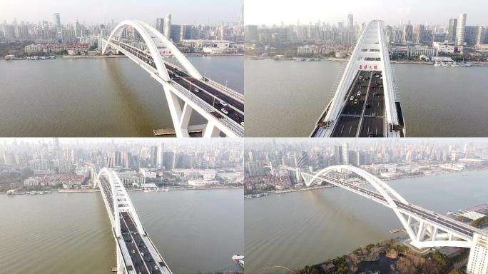 4k原素材-上海卢浦大桥