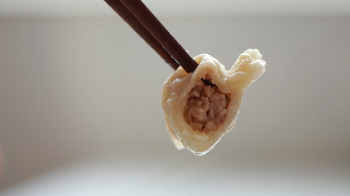 包饺子煮饺子过年饺子-水饺馄饨云吐冬至