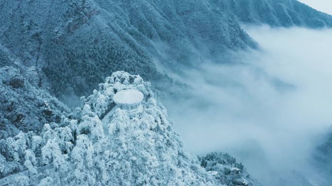 庐山雪景1（独家版权）