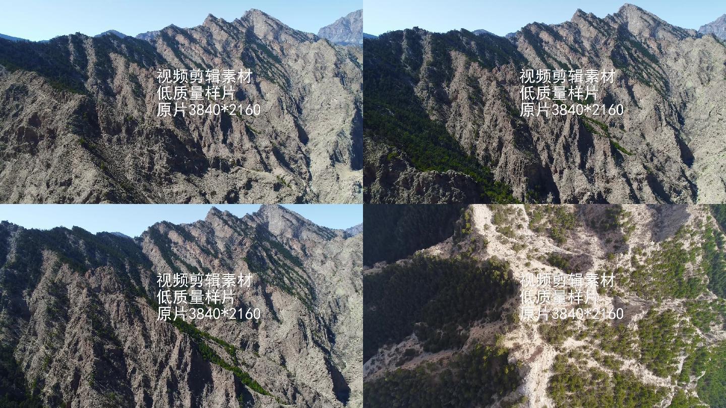 贺兰山山脉，4K视频素材