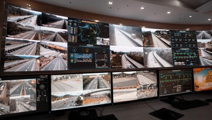 4K高速公路路网运行监测指挥中心