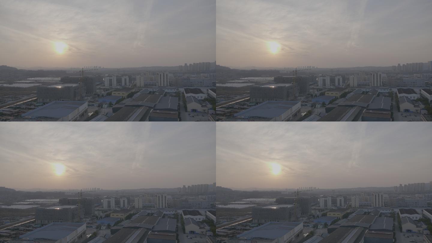 南京江宁国昌都市产业园夕阳落日log