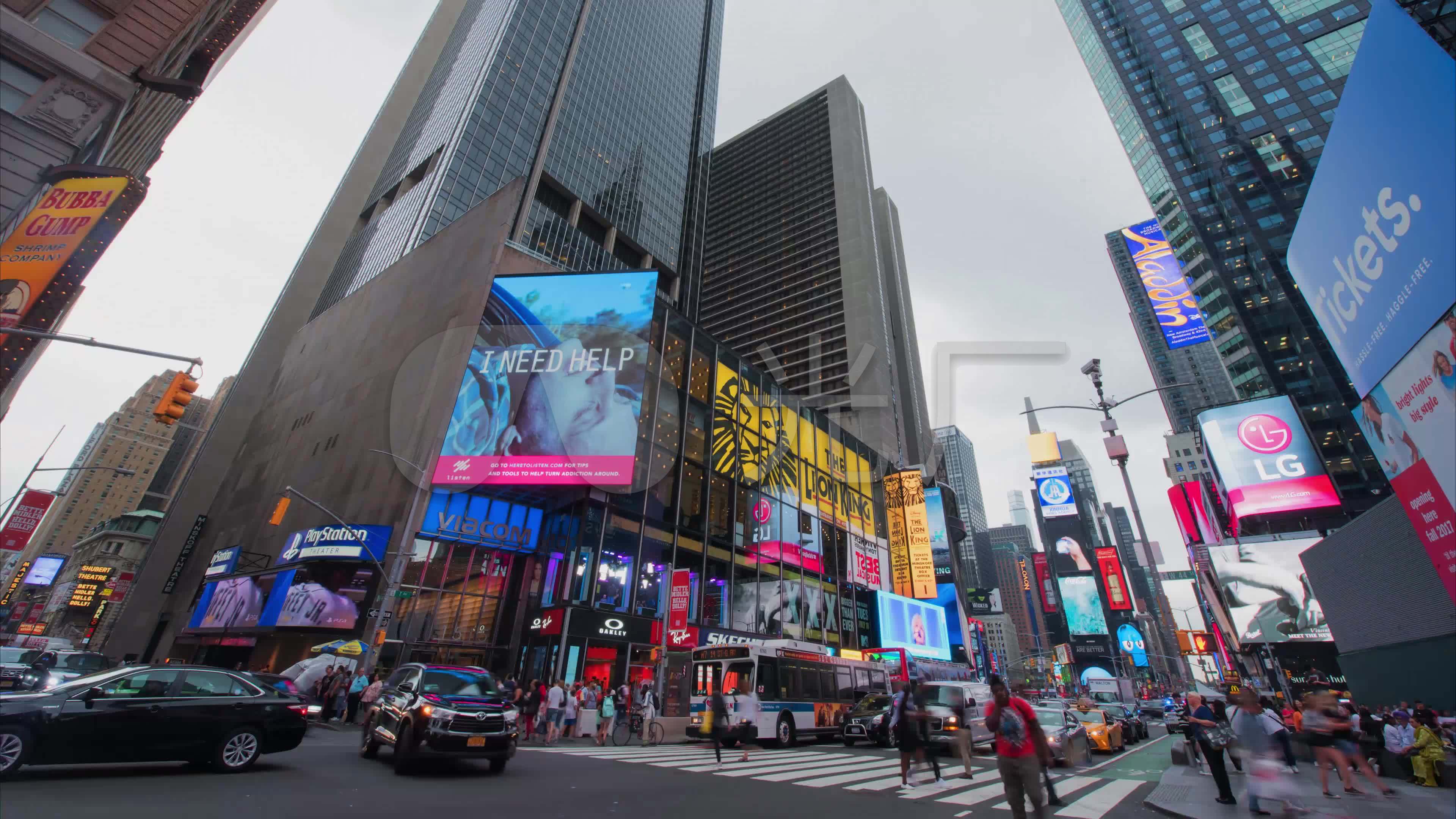 美国纽约时代广场街道高清图片下载-正版图片500457246-摄图网