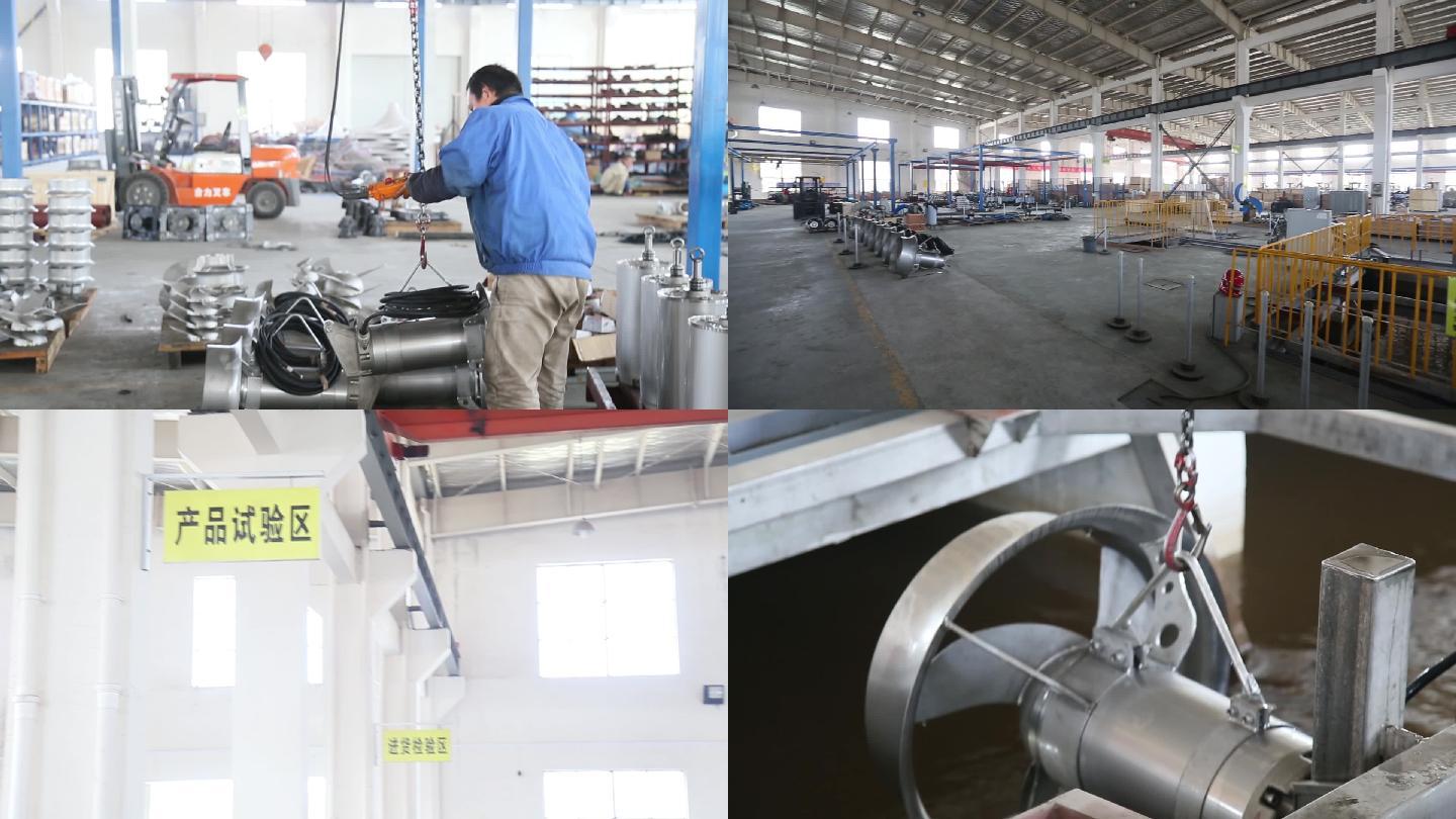 水泵生产测试环保设备生产工业车间车床