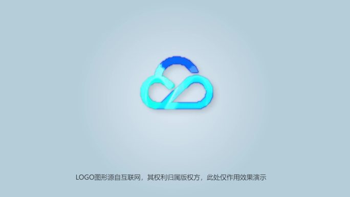 粒子汇聚成logo（粒子颜色随logo