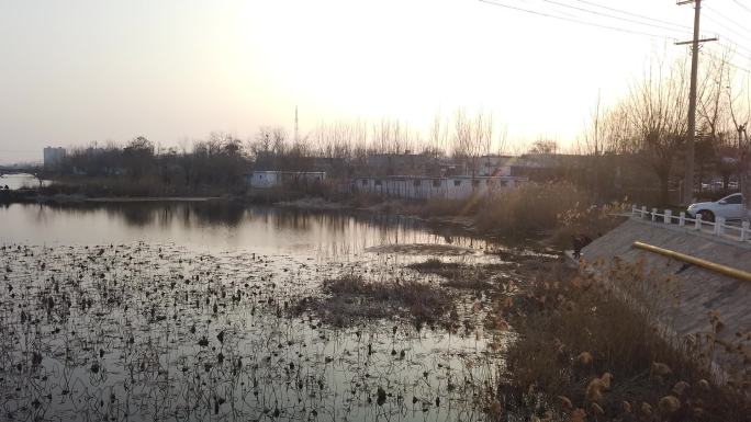 聊城国家级湿地公园东阿县官路沟河