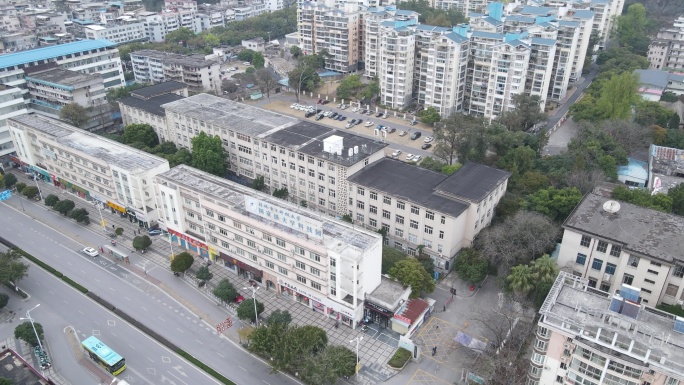 桂林电子科技大学西区教学楼航拍