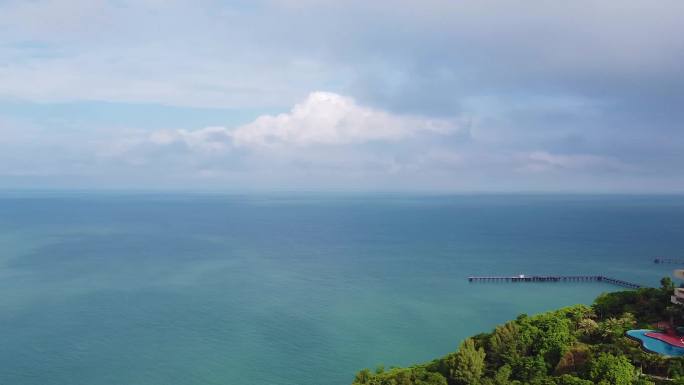 夏日海滩风景