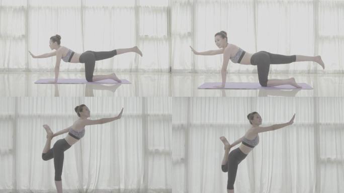 美女练瑜伽4klog长视频