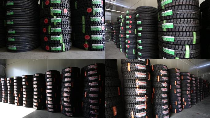 轮胎厂货物堆积-lxj
