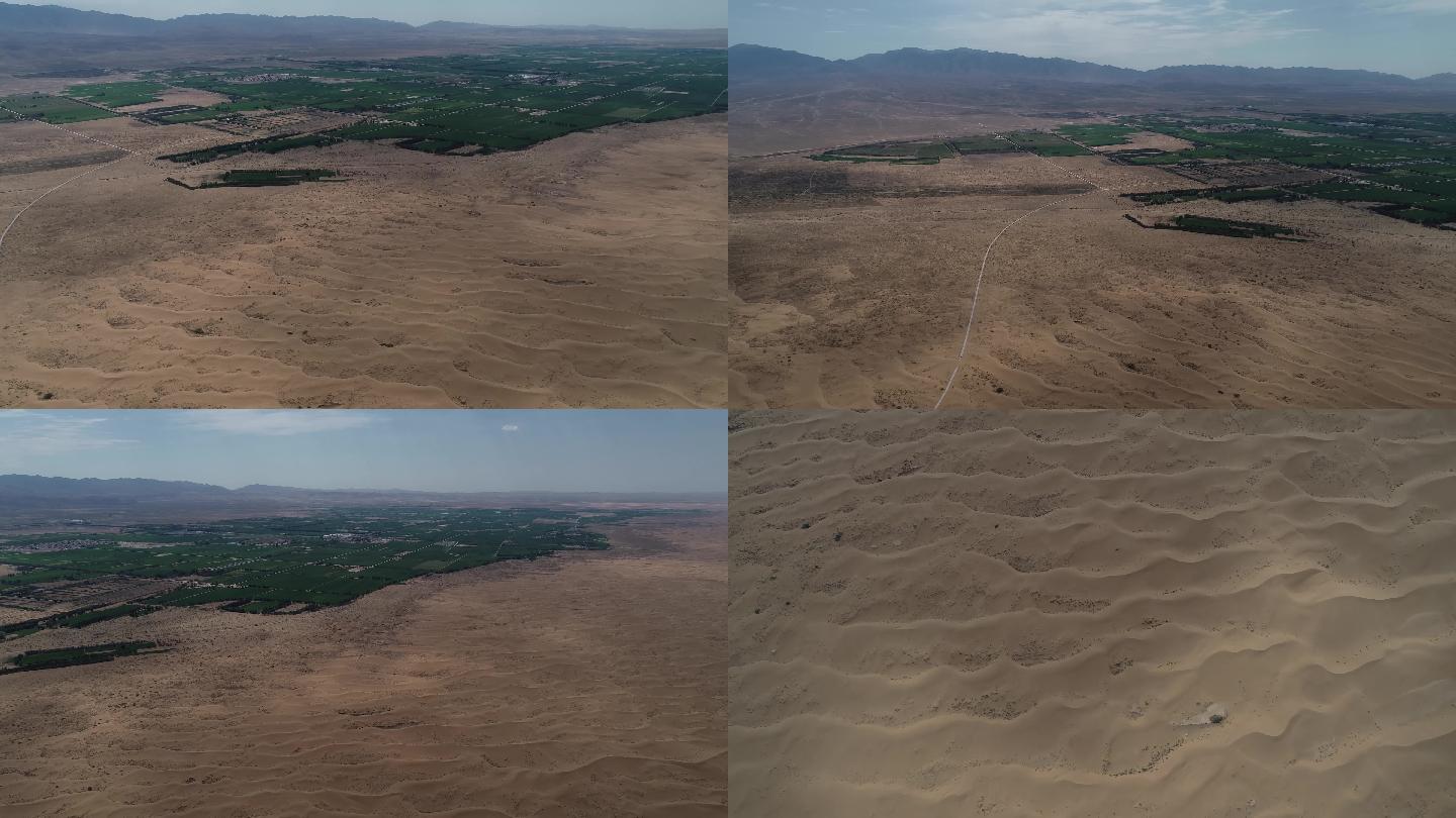 沙漠绿洲  环保 生态 治理荒漠化 治沙