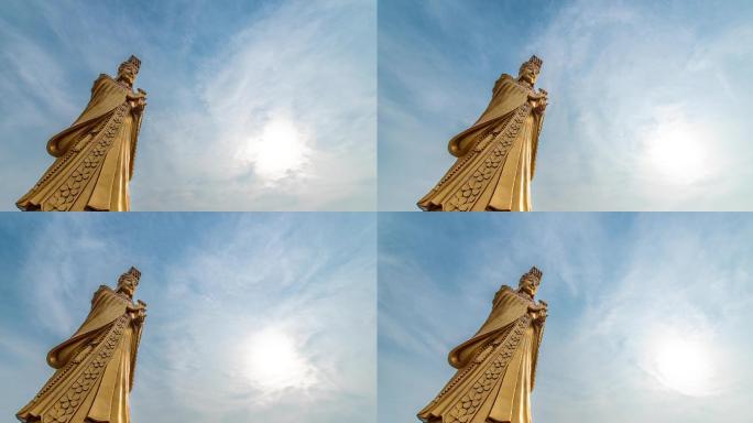 青岛市小麦岛妈祖雕像