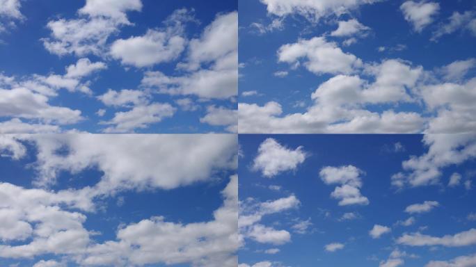 天空云飘天空延时蓝天白云视频