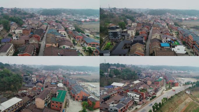 航拍长沙铜官古街04