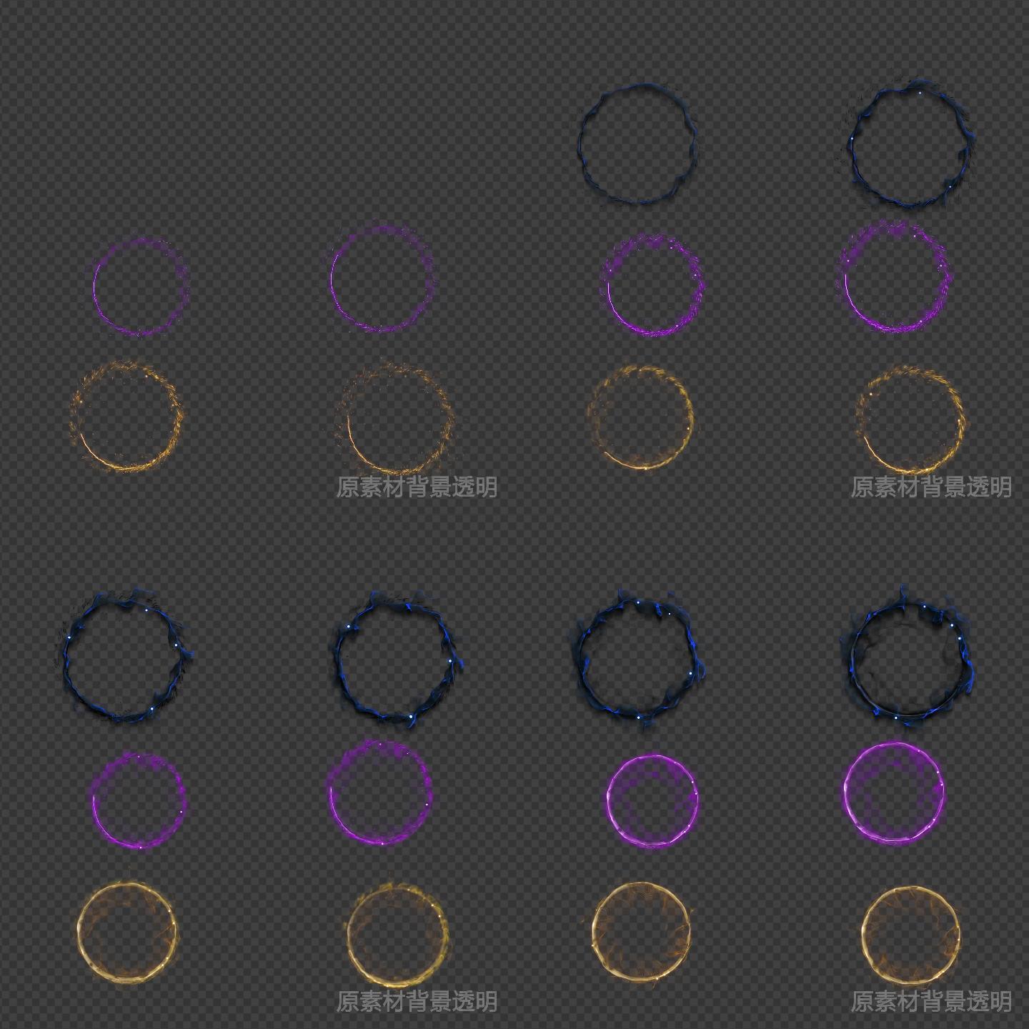 斗罗六魂环(带透明背景和音效)_视频素材包下载(编号:5501484)_影视