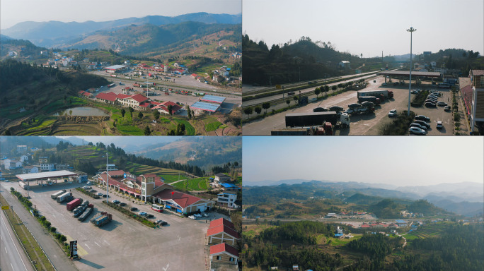 【4K】陕西高速公路服务区