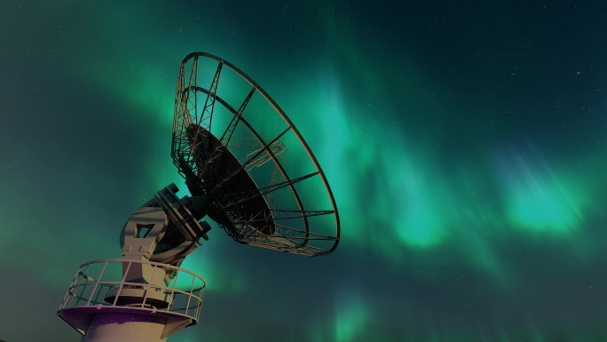 雷达信号5G基站通信通讯广播电波射电天文