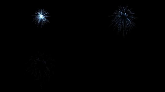 烟花粒子带通道