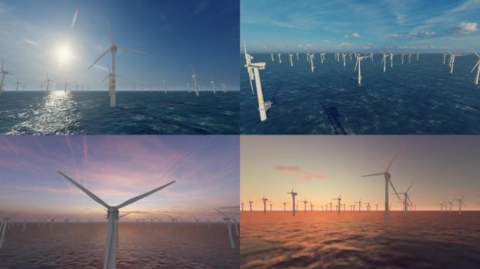 海上新能源风力发电供电