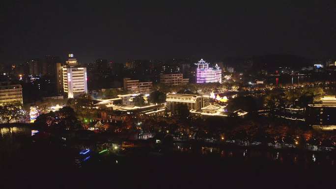 惠州西湖地区宣传片夜景