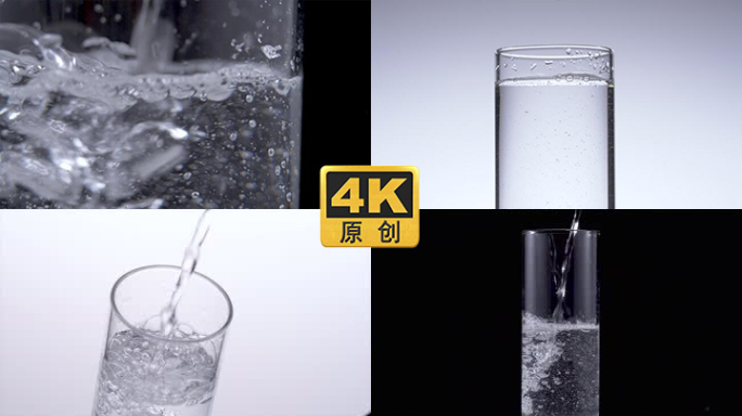 【4K原创】倒一杯水慢动作