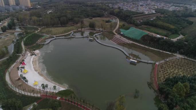 长安樊川公园生态环境水利