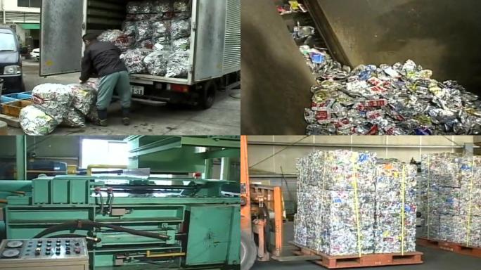 城市生活垃圾分类废品循环利用环卫工人