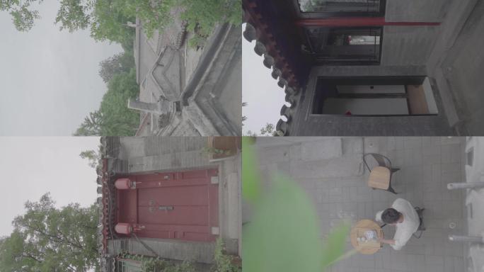 【原创4K】老北京四合院鸽子房檐大门