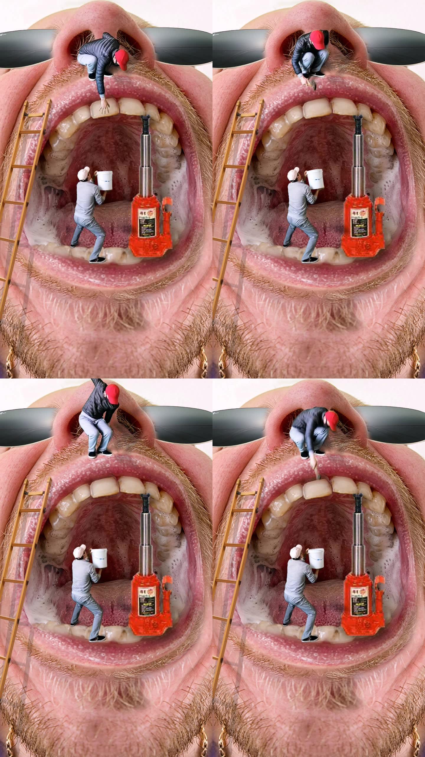 第一牙医搞笑特效AE模板