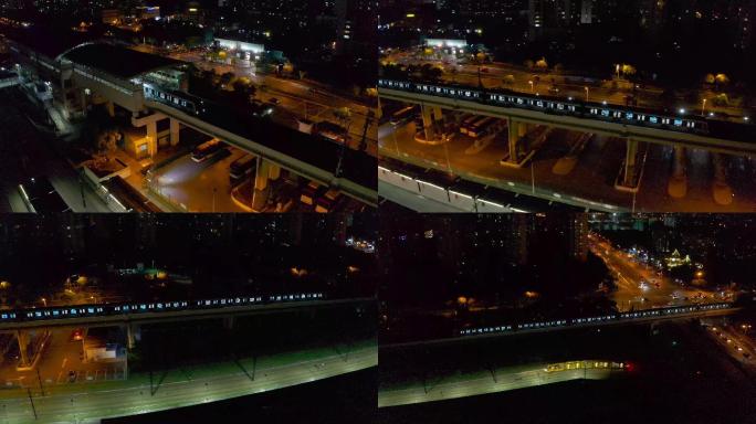 松江地铁9号线夜间末班班车发车市民交通网