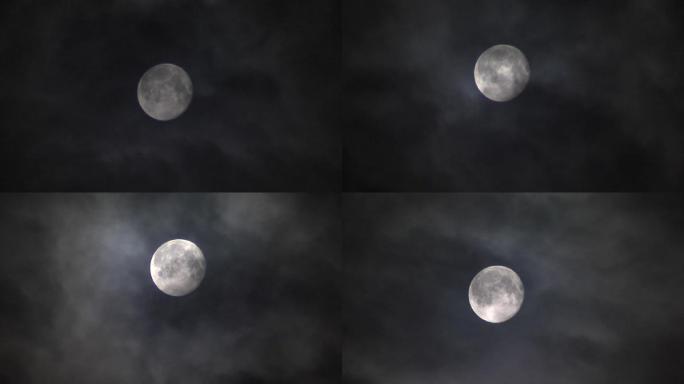 月亮 夜空  中秋 大月亮 明月 圆月