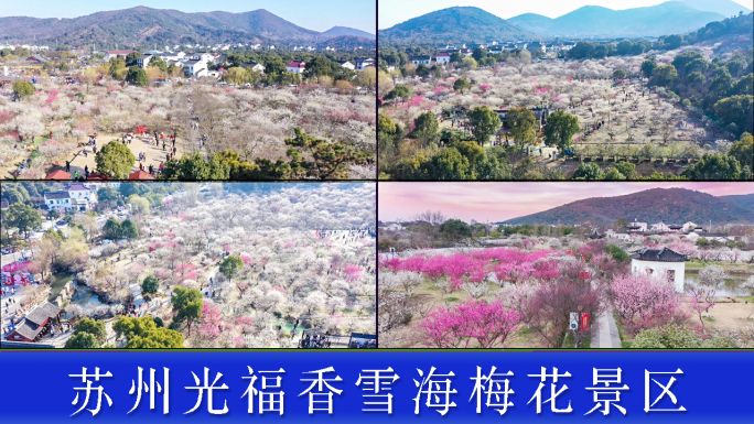 苏州光福香雪海景区