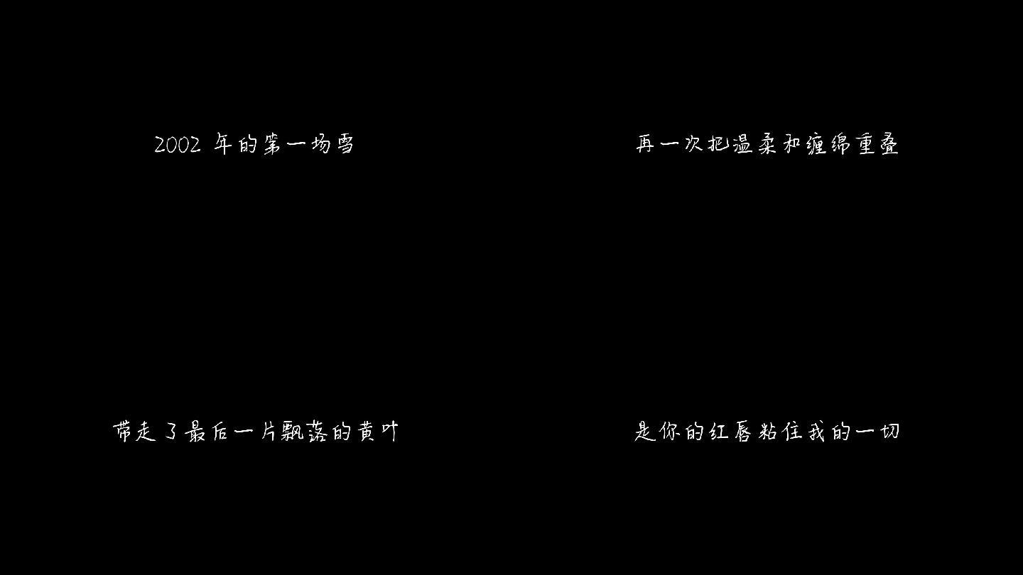 《2002年的第一场雪》刀郎_视频素材包