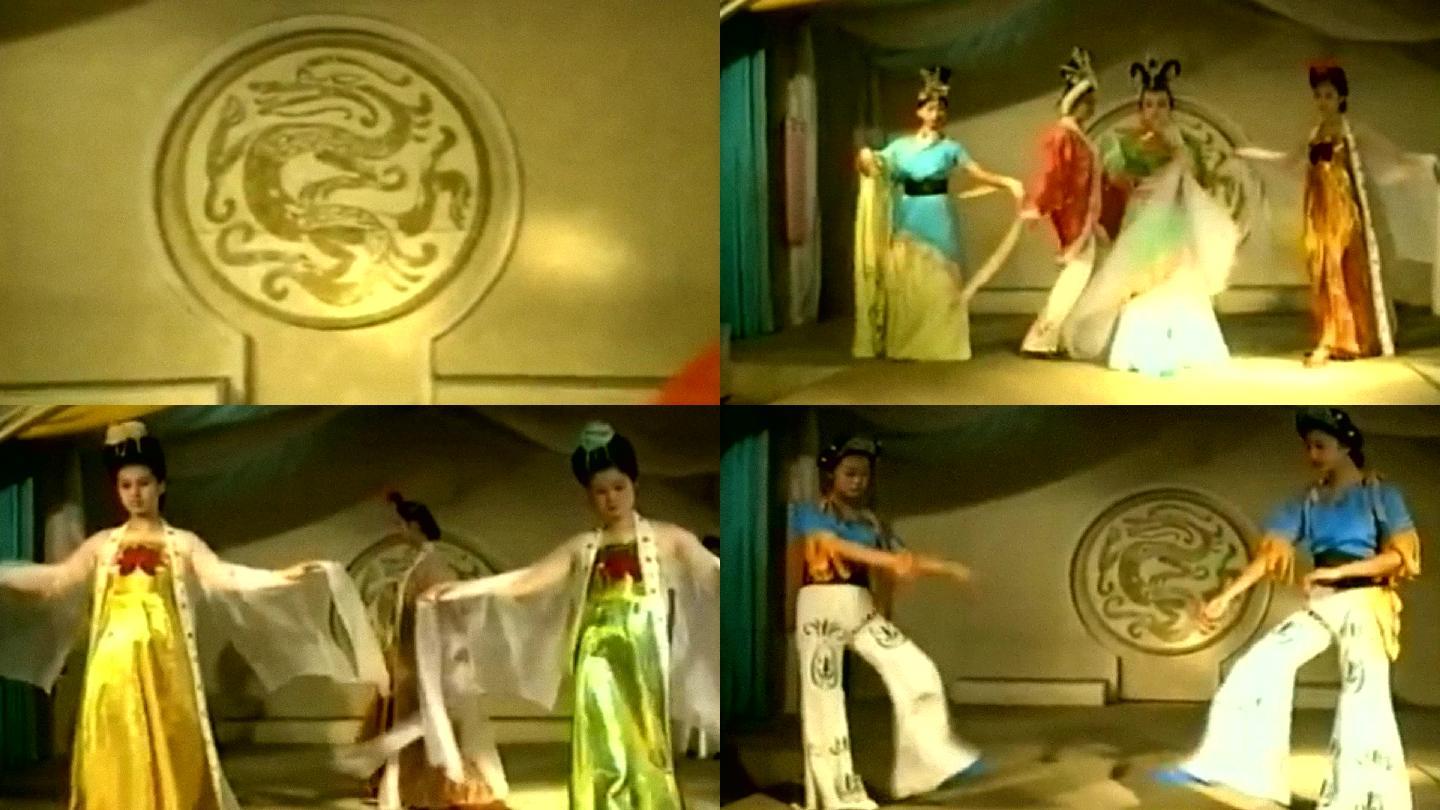 中式民族传统文化历史服装模特演出