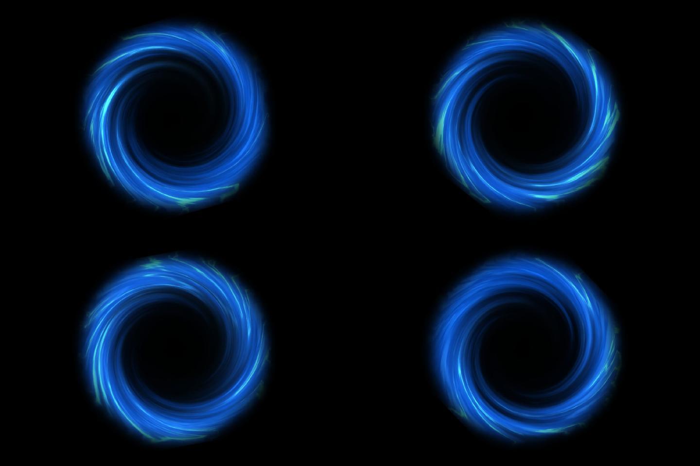 AE吸力黑洞制作魔法圈循环