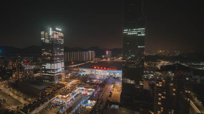 深圳北站夜景