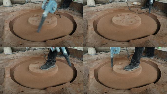 铸造砂造型（2K50帧）