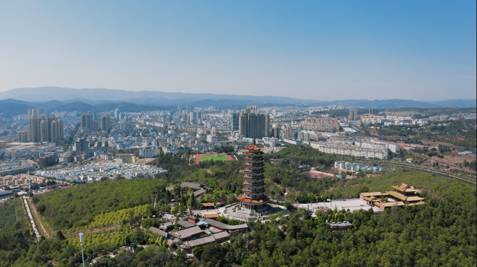 【4K】楚雄市中国第一福塔