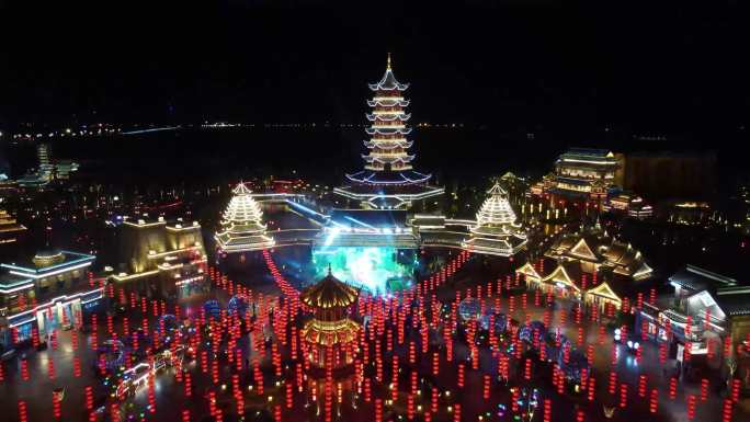 绵阳江油方特夜景