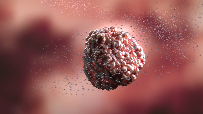 3D细胞修复治疗癌细胞动画素材