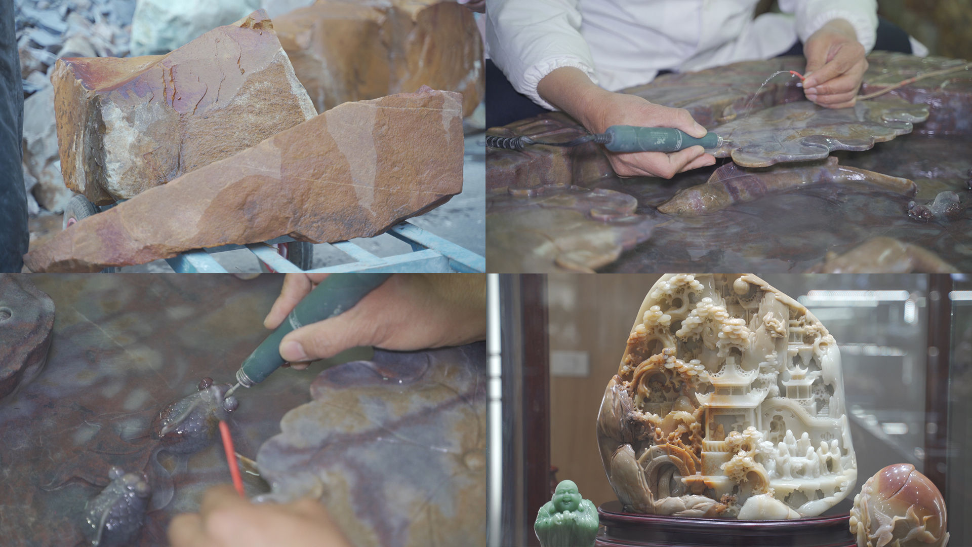 玉器雕刻打磨玉雕