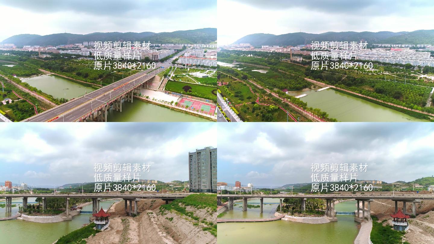 彭阳县广安桥，茹河