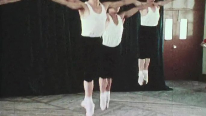 70-90年代芭蕾舞训练