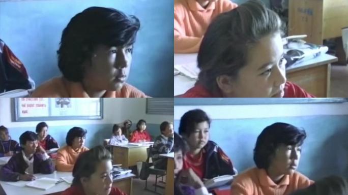 俄罗斯乌兹别克斯坦中亚地区中学生