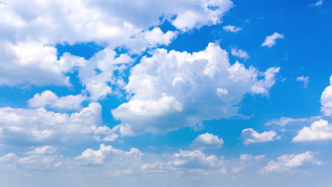 【循环蓝天】白云替换天空20秒