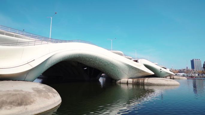 北京通州城市副中心运河桥
