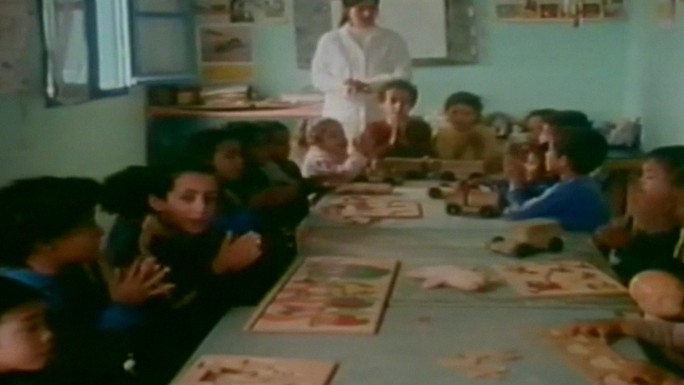 非洲突尼斯学前班幼儿园儿童